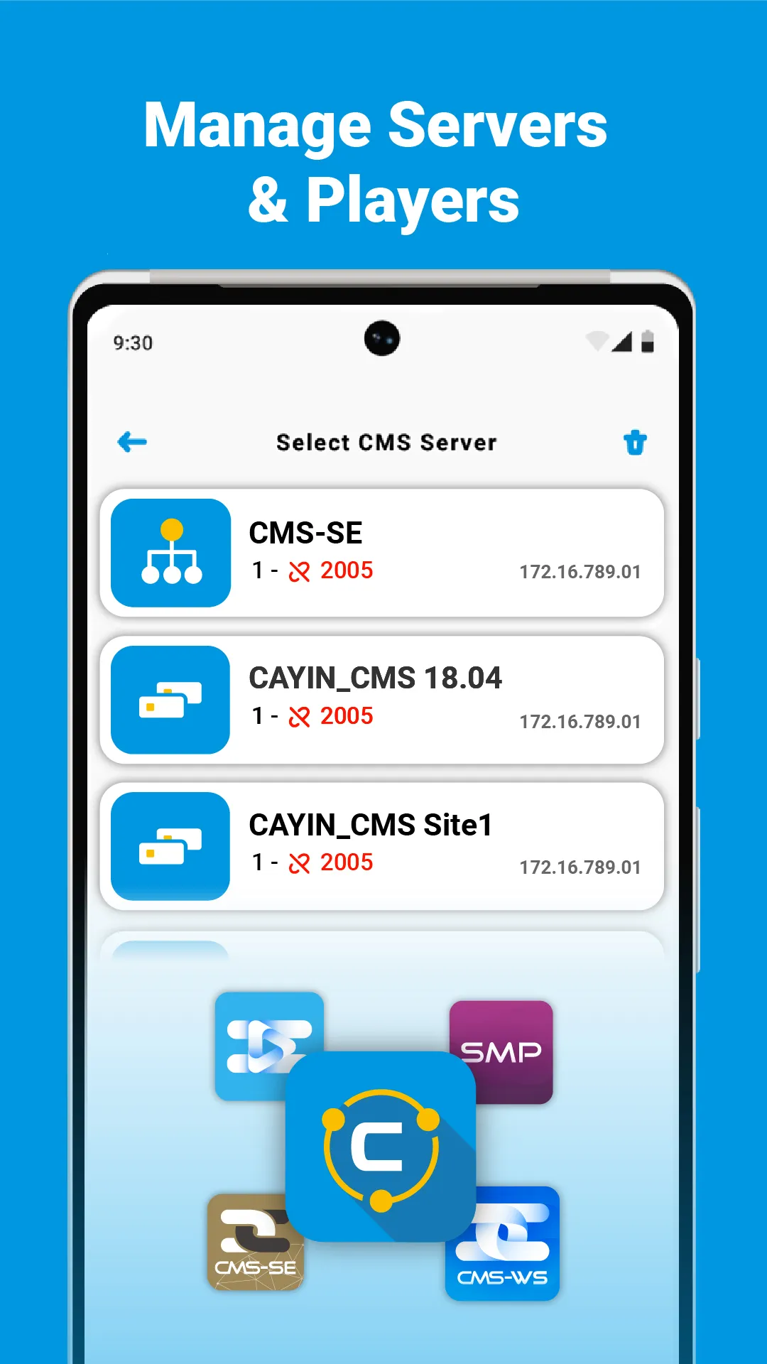 CAYIN Signage Assistant | Indus Appstore | Screenshot