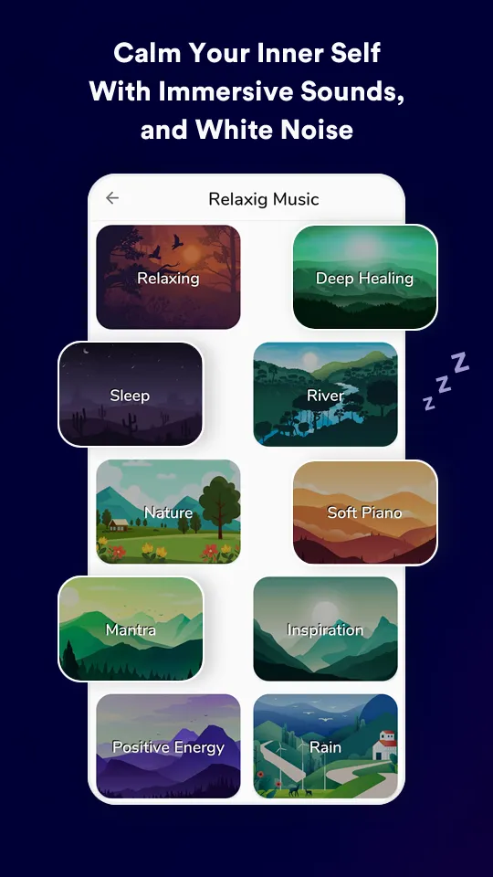 Relaxing Music, Sleep Sounds | Indus Appstore | Screenshot