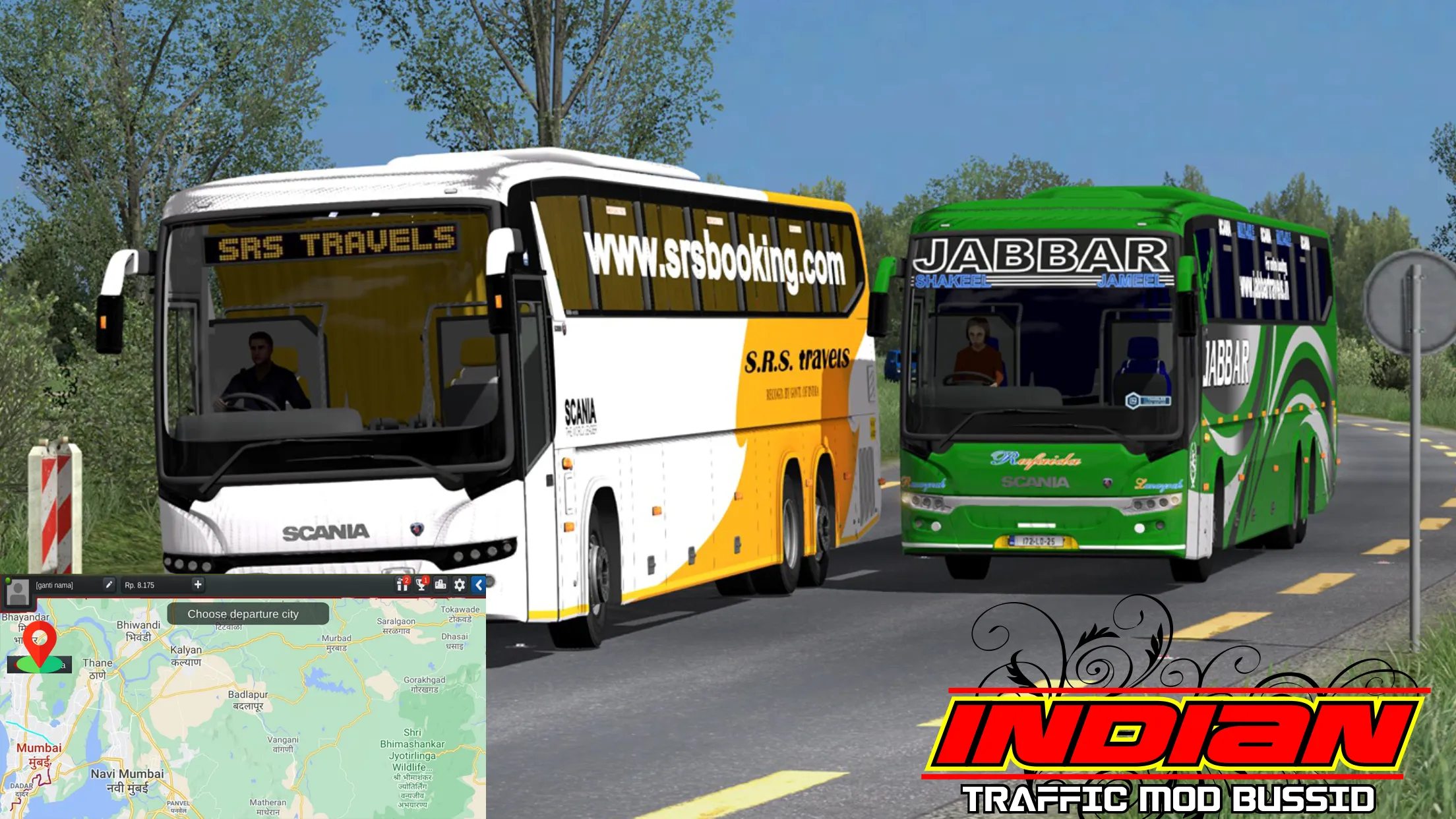 Indian Traffic Mod Bussid | Indus Appstore | Screenshot