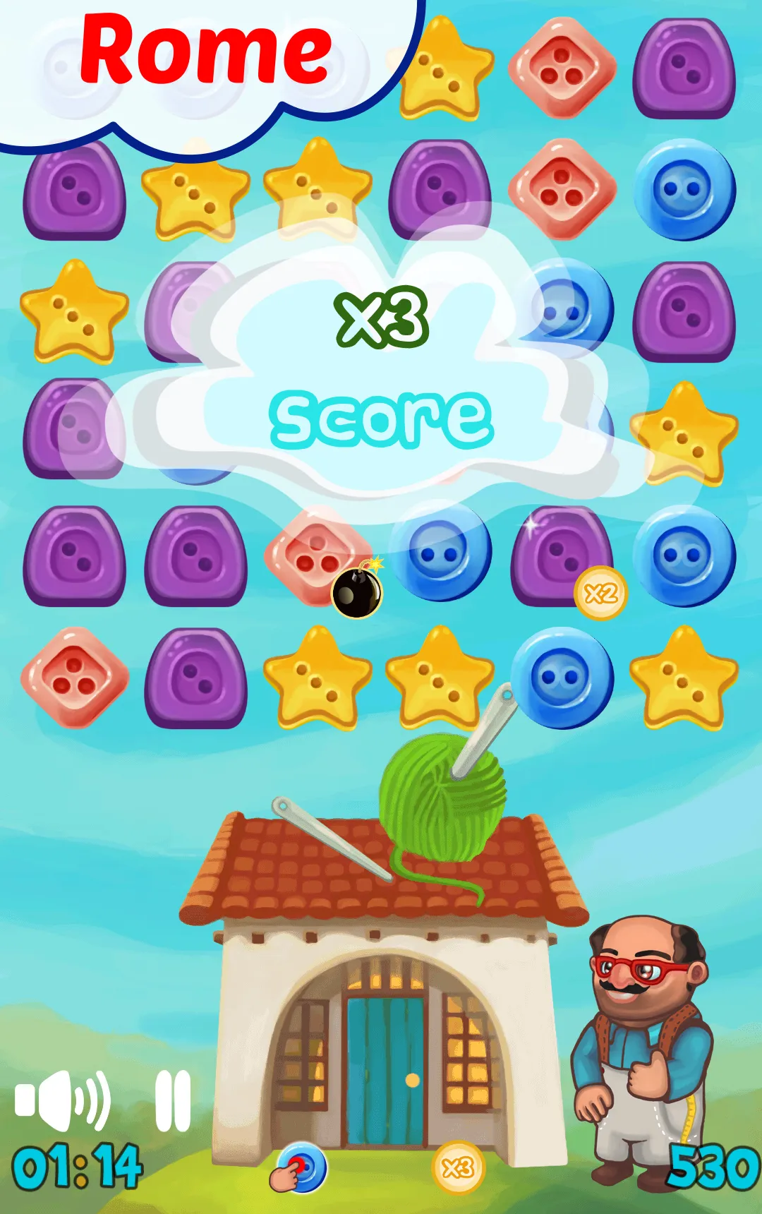 Match Button: pop and splash | Indus Appstore | Screenshot