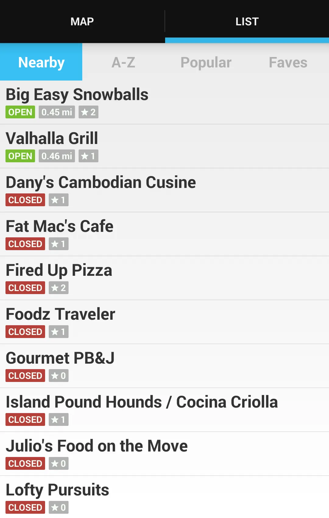 Street Food Tallahassee | Indus Appstore | Screenshot