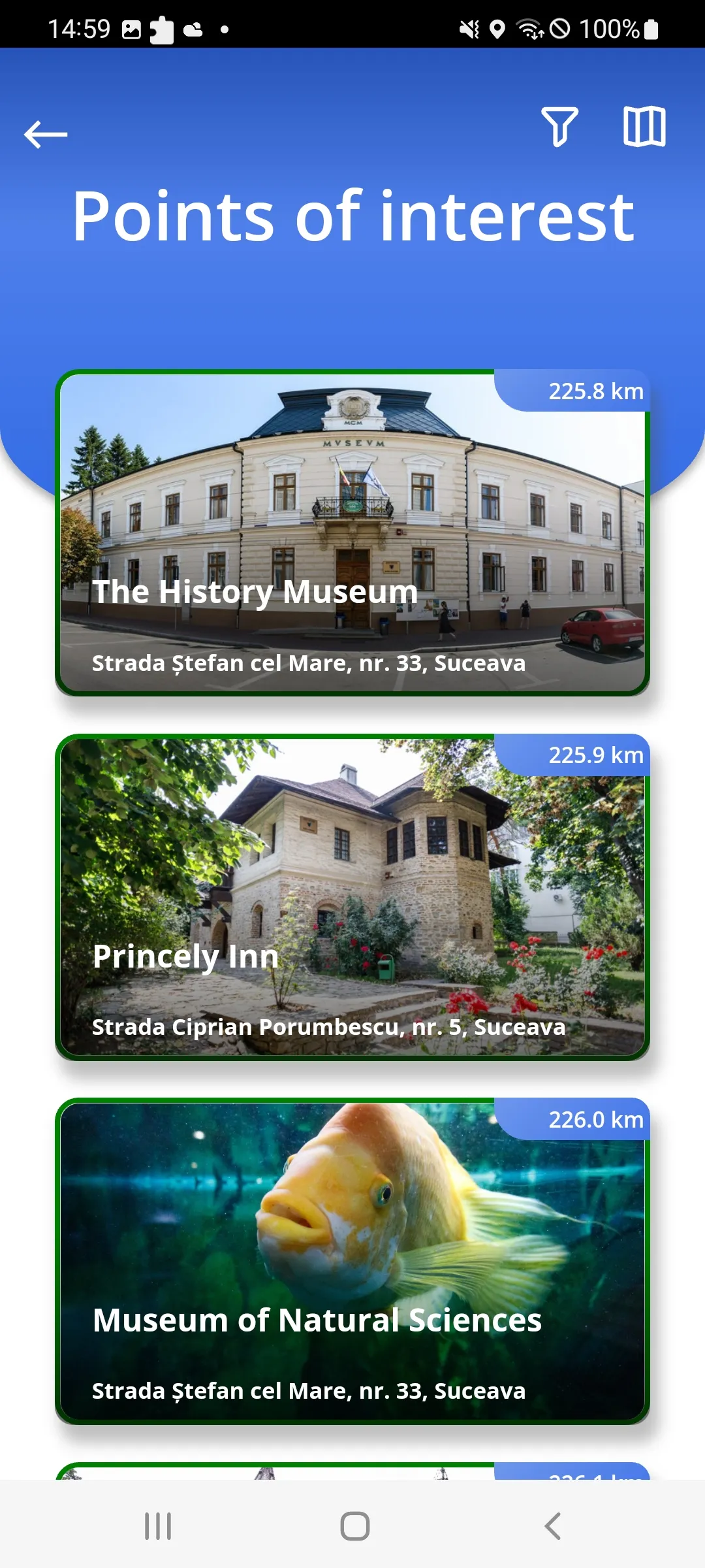 Tourist app of Suceava city | Indus Appstore | Screenshot