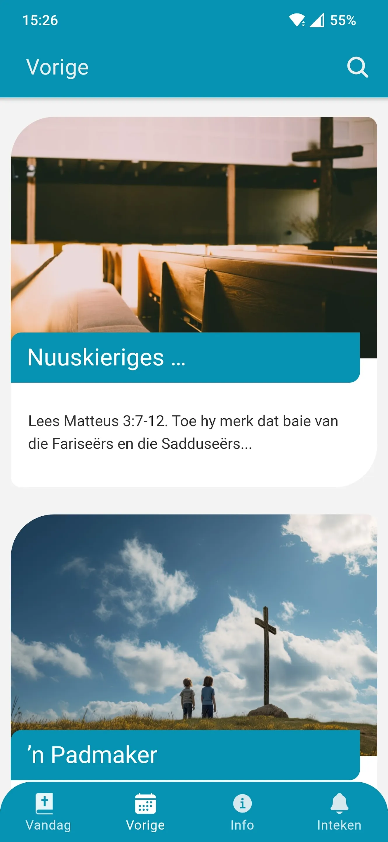 Boodskap vir Vandag | Indus Appstore | Screenshot