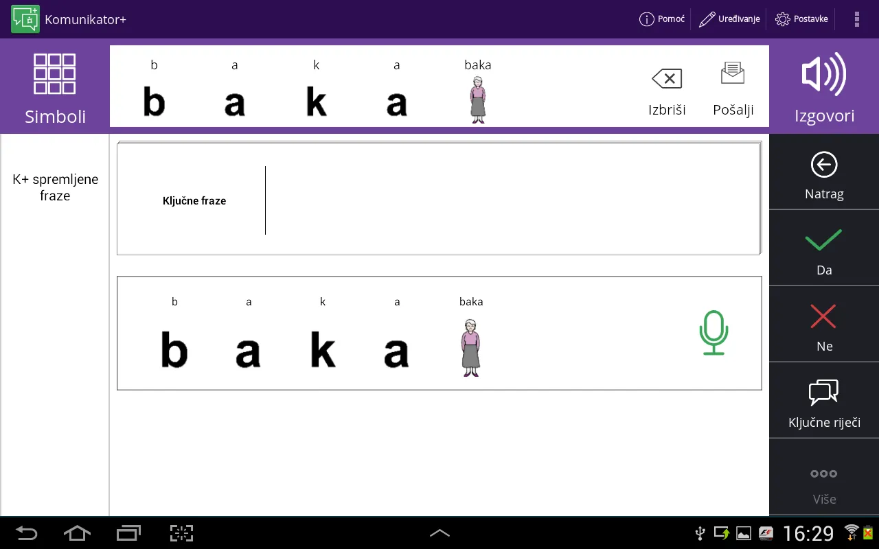 ICT-AAC Komunikator+ | Indus Appstore | Screenshot