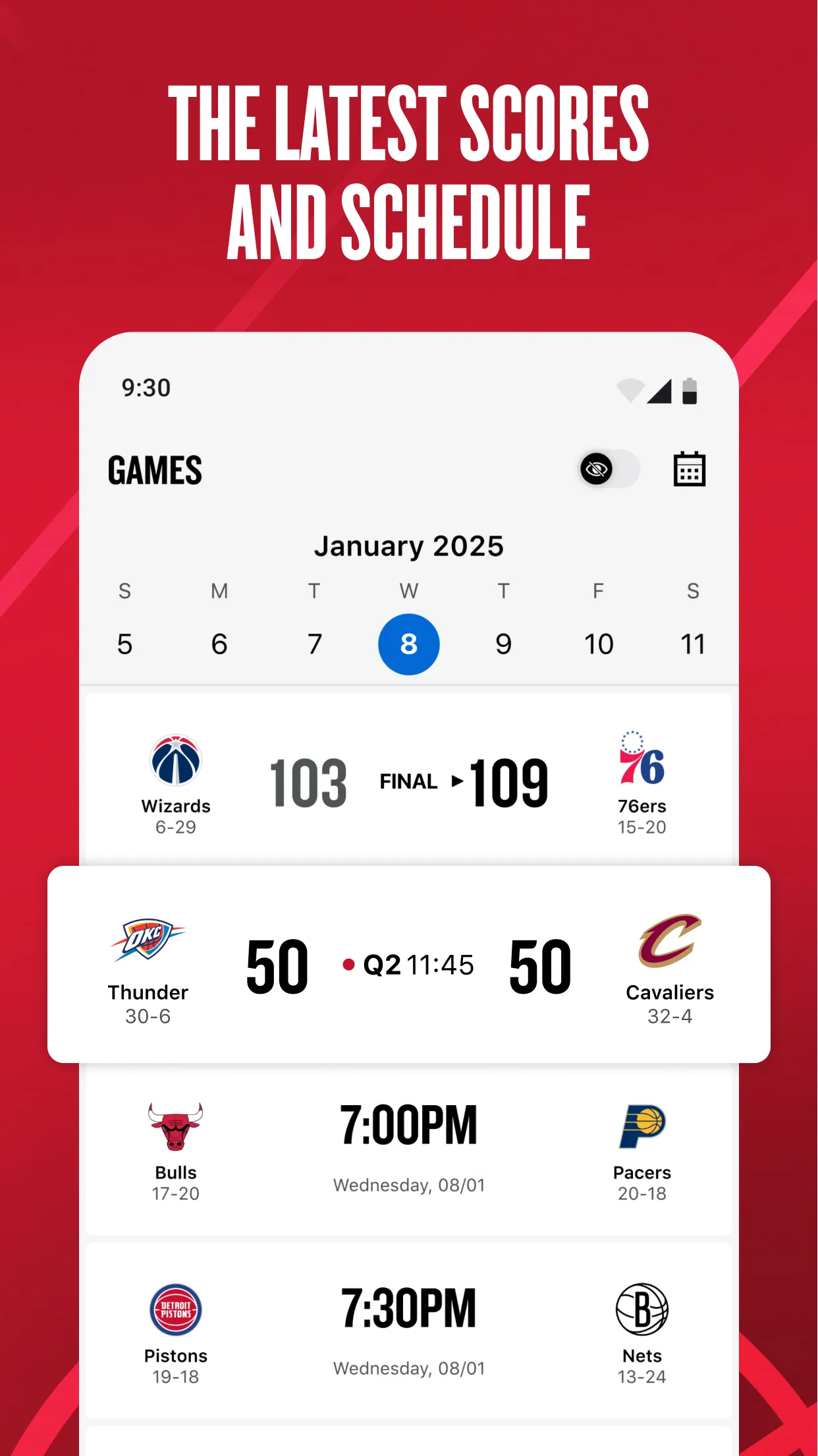 NBA: Live Games & Scores | Indus Appstore | Screenshot