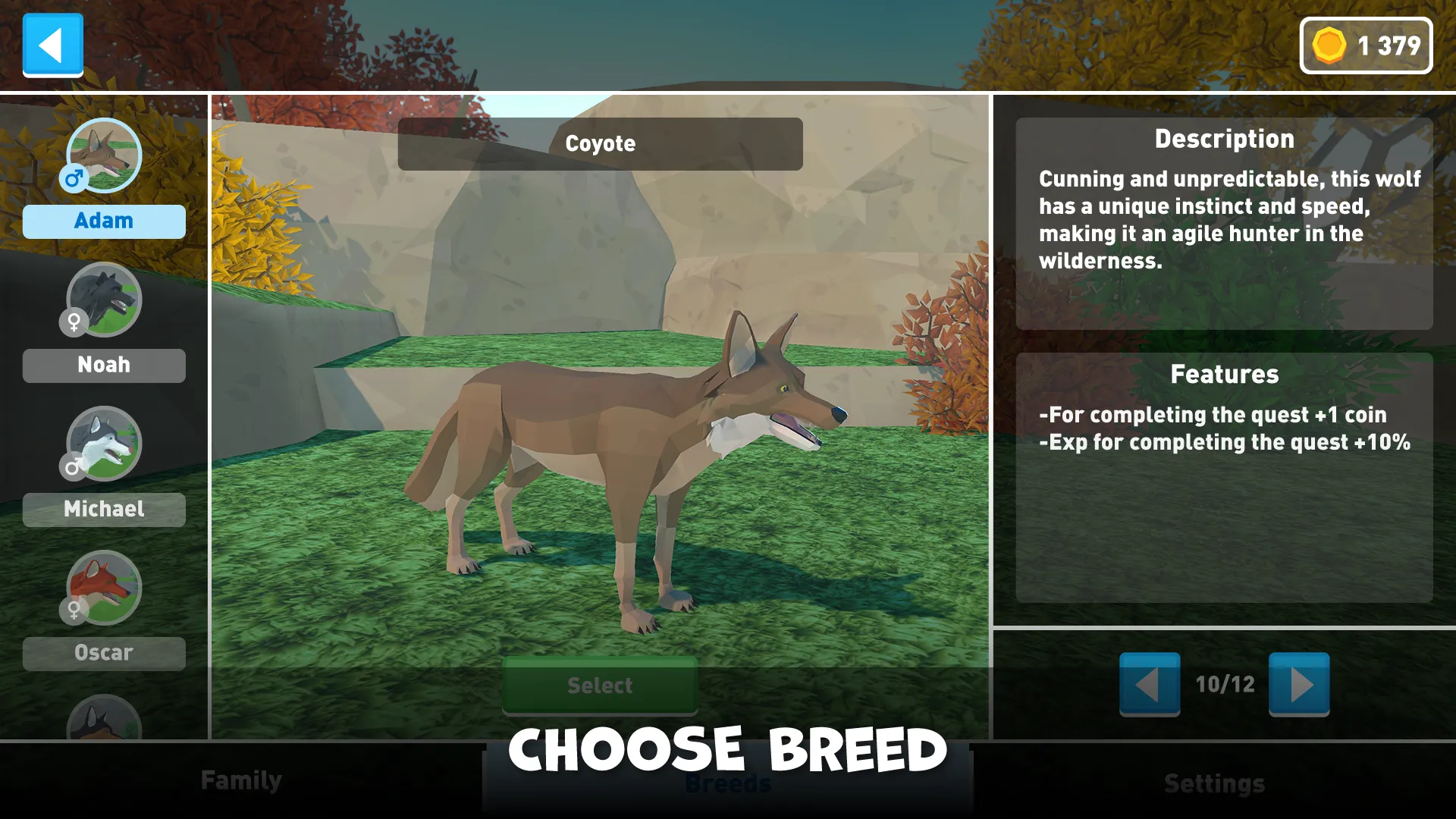 Wolf Family Simulator | Indus Appstore | Screenshot