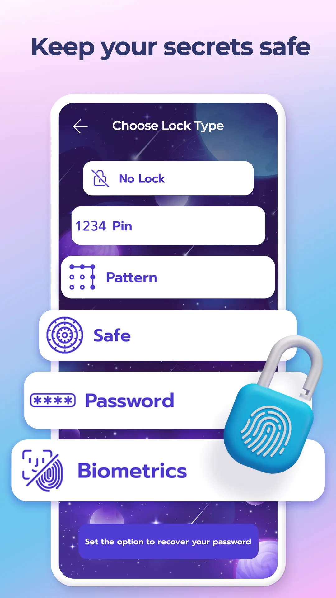 My Secret Diary with Lock | Indus Appstore | Screenshot