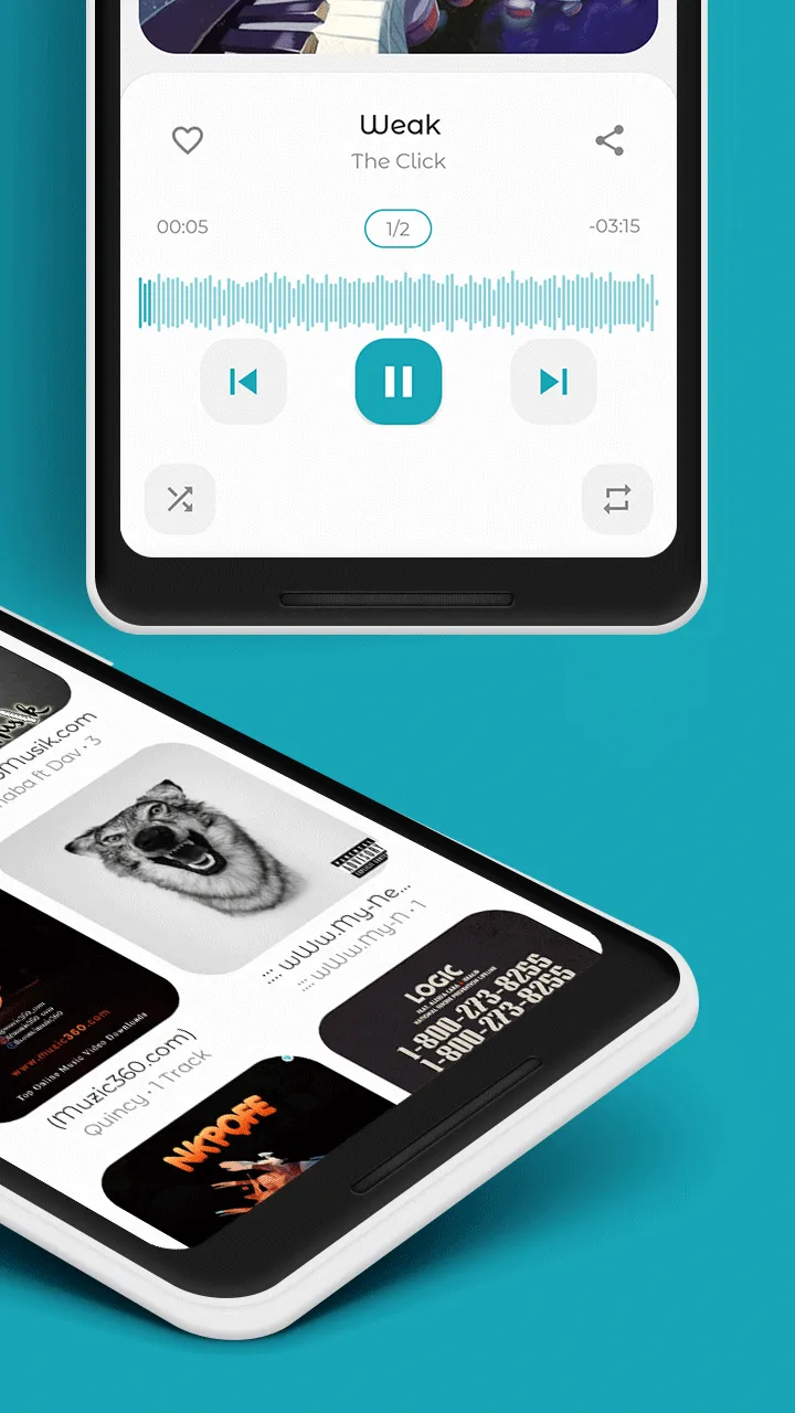 Redux Music Player | Indus Appstore | Screenshot