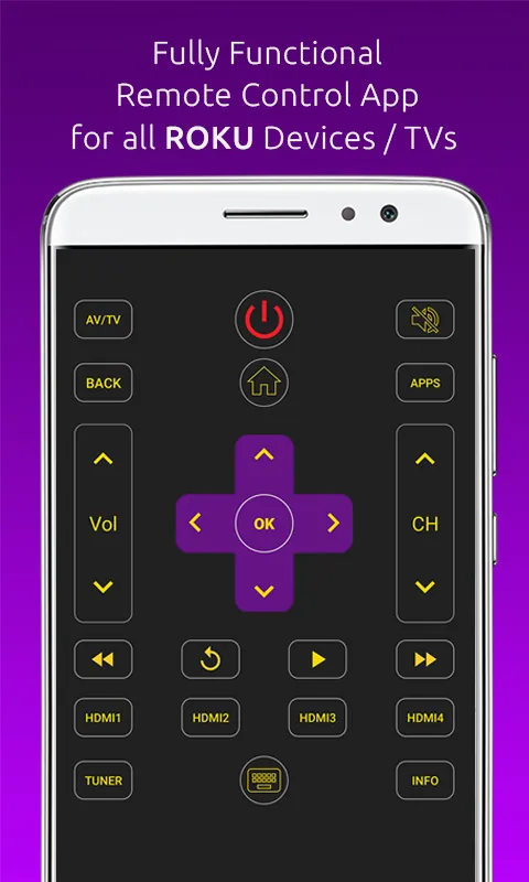 Remote for Roku : Codematics | Indus Appstore | Screenshot