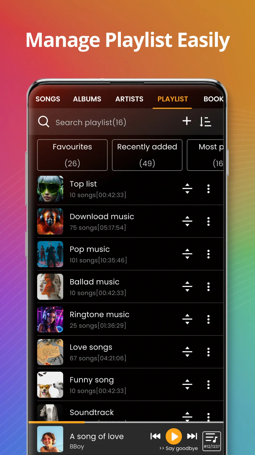 Music player | Indus Appstore | Screenshot