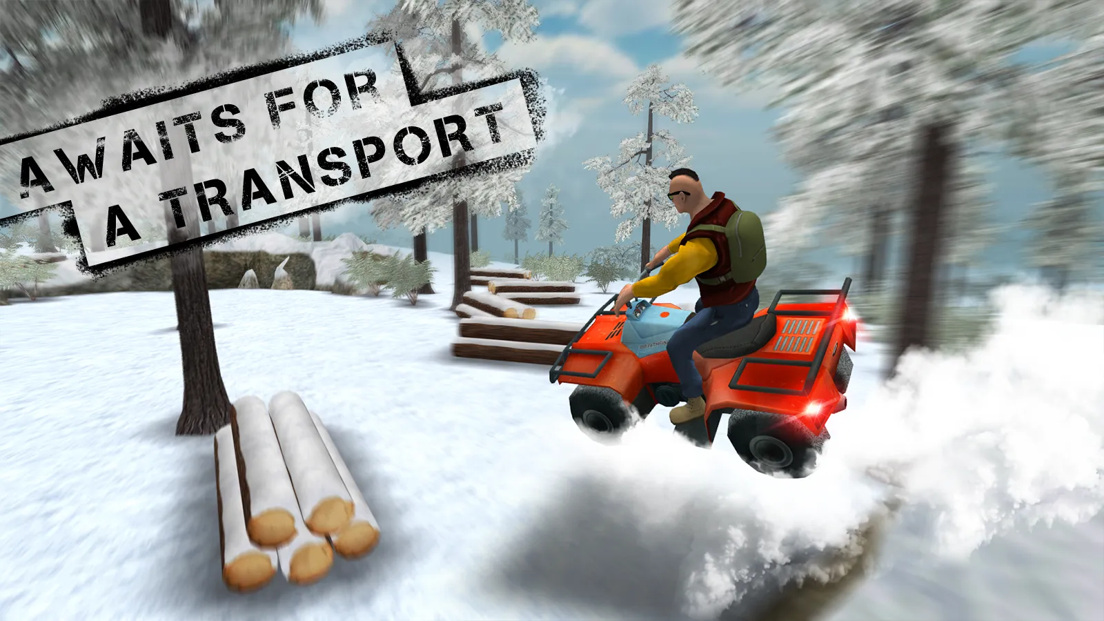 4x4 ATV Winter | Indus Appstore | Screenshot