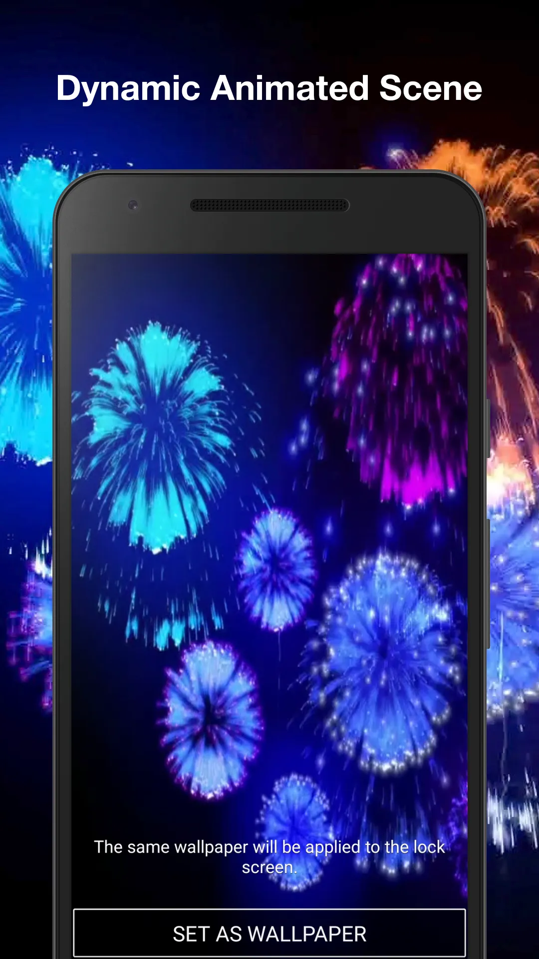 3d Fireworks Live Wallpaper | Indus Appstore | Screenshot