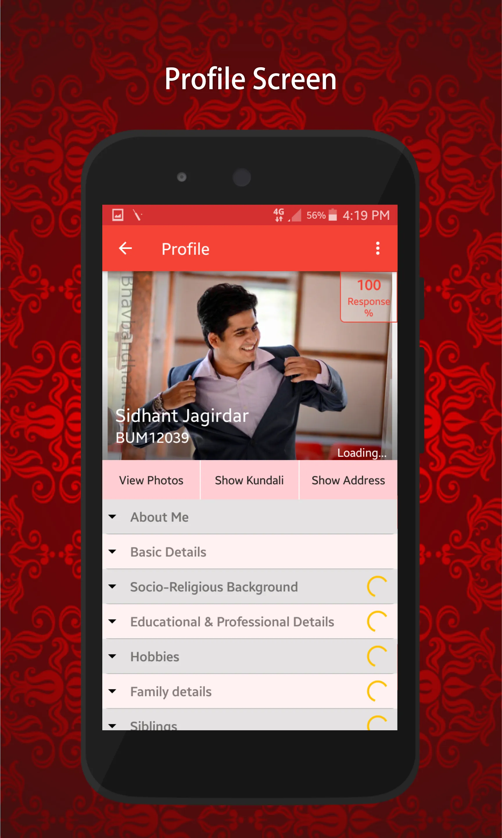 Bhavbandhan Matrimony | Indus Appstore | Screenshot