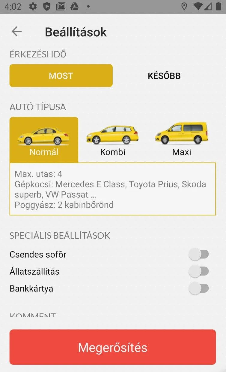 Tele 7 Taxi Nyíregyháza | Indus Appstore | Screenshot