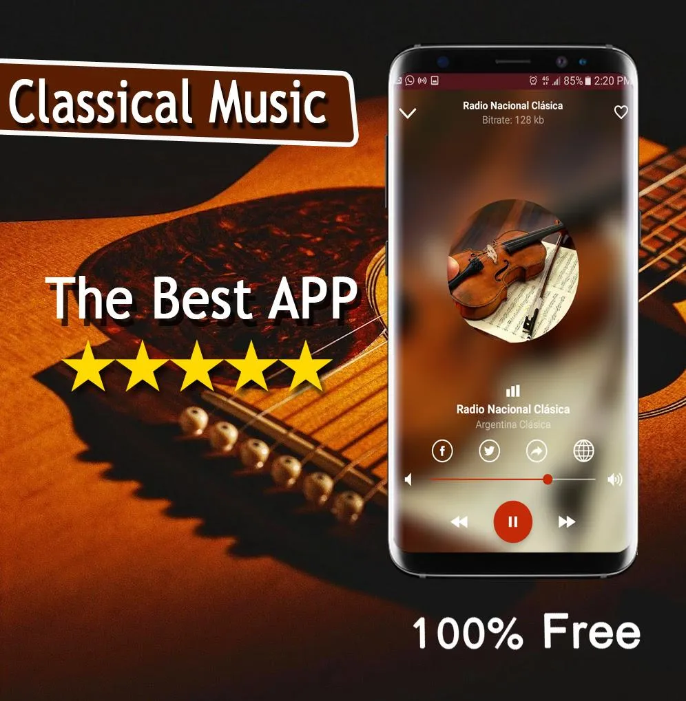 Classical Music Radio | Indus Appstore | Screenshot