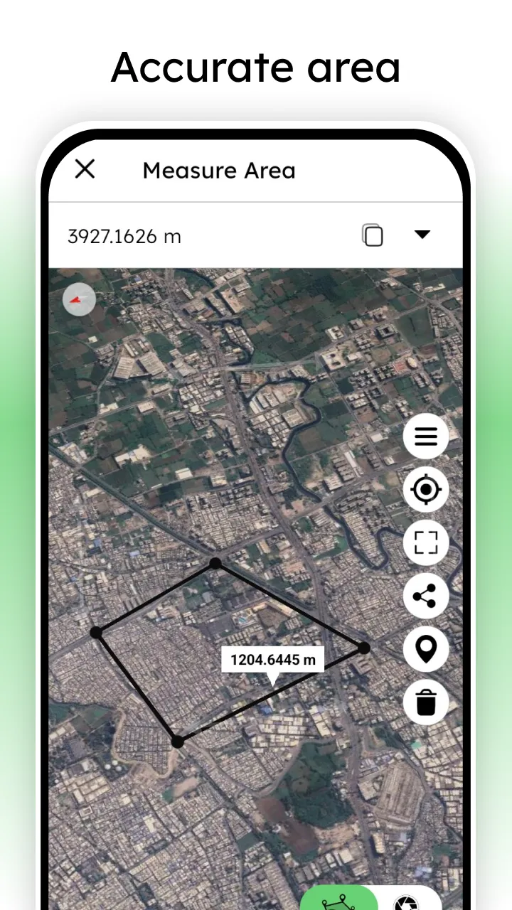 Distance Land Area Measure | Indus Appstore | Screenshot