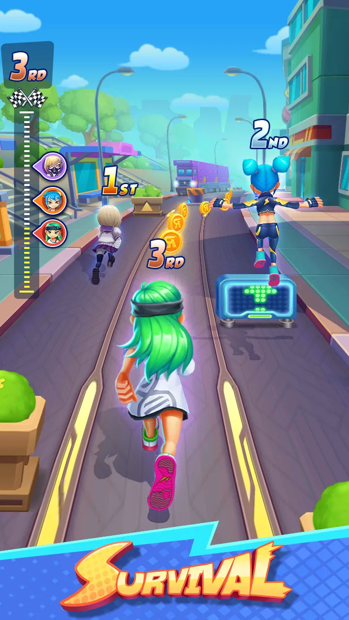 Street Rush - Running Game | Indus Appstore | Screenshot