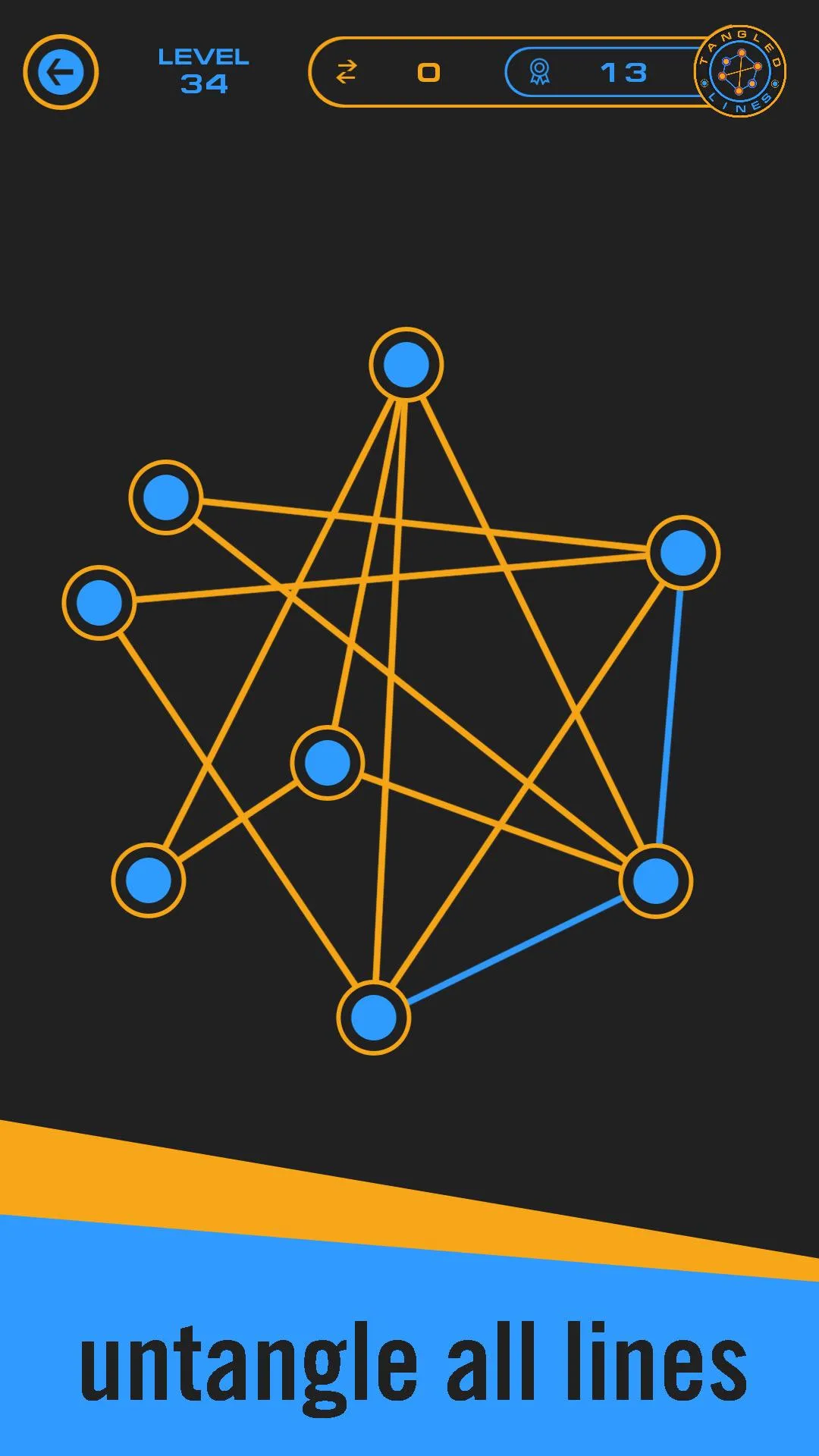 Tangled Lines | Indus Appstore | Screenshot