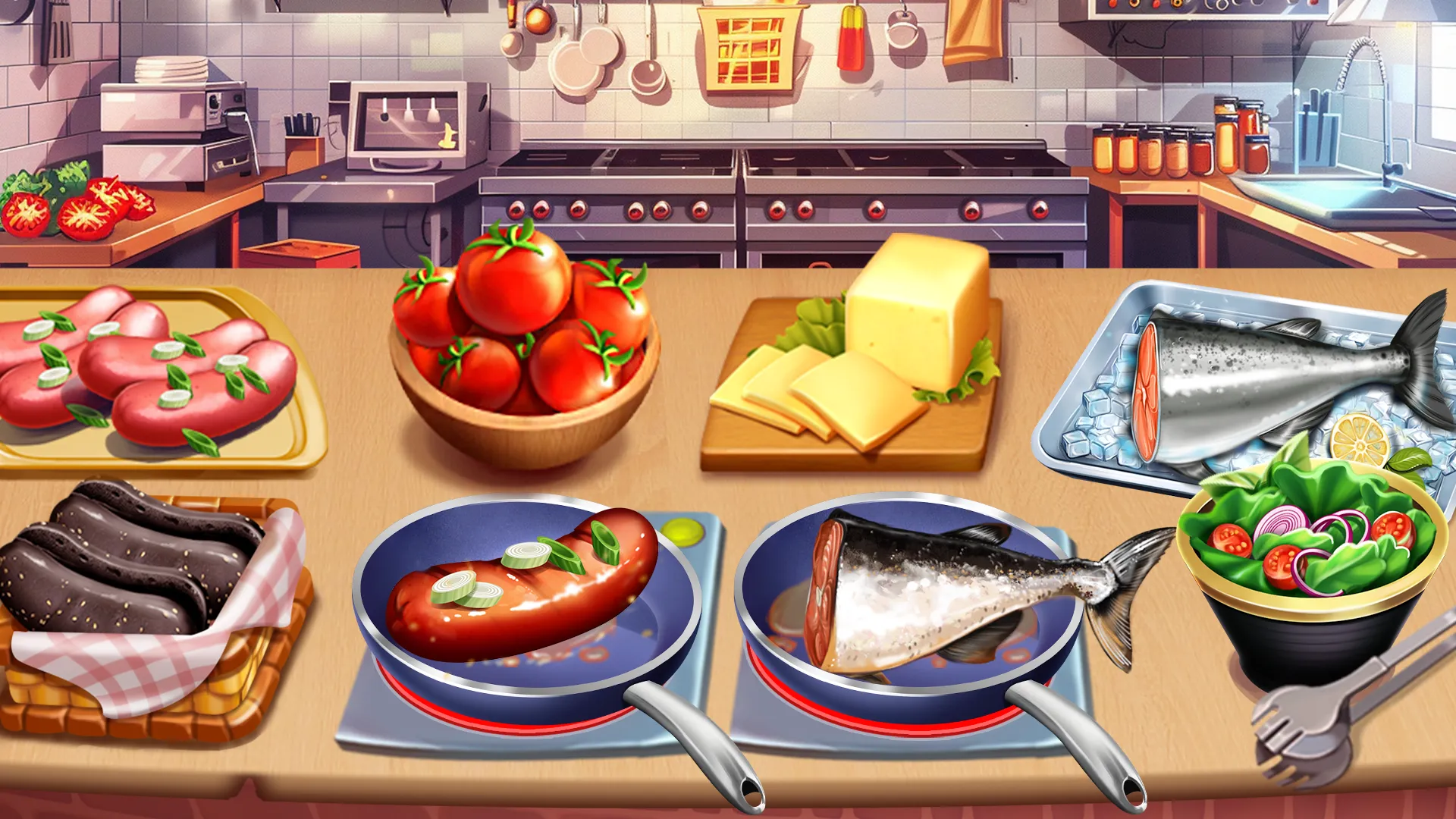 Cooking Big - Restaurant Game | Indus Appstore | Screenshot