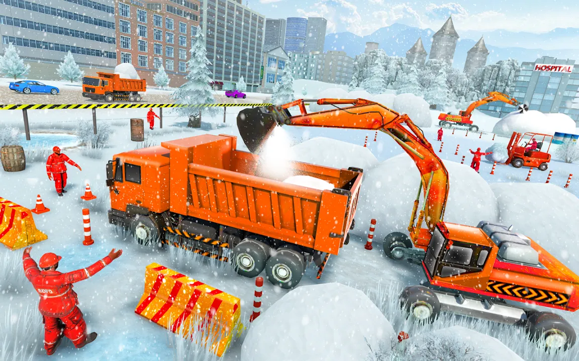 JCB Game 2021: Snow Excavator | Indus Appstore | Screenshot