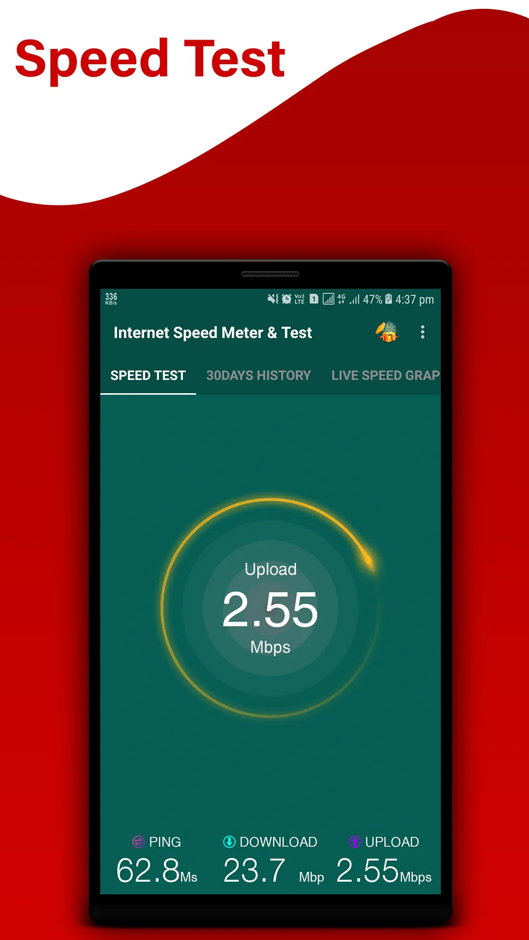 Internet Speed Meter & Speed T | Indus Appstore | Screenshot