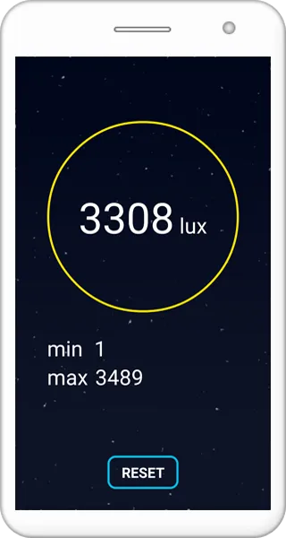 illuminometer-Brightness check | Indus Appstore | Screenshot