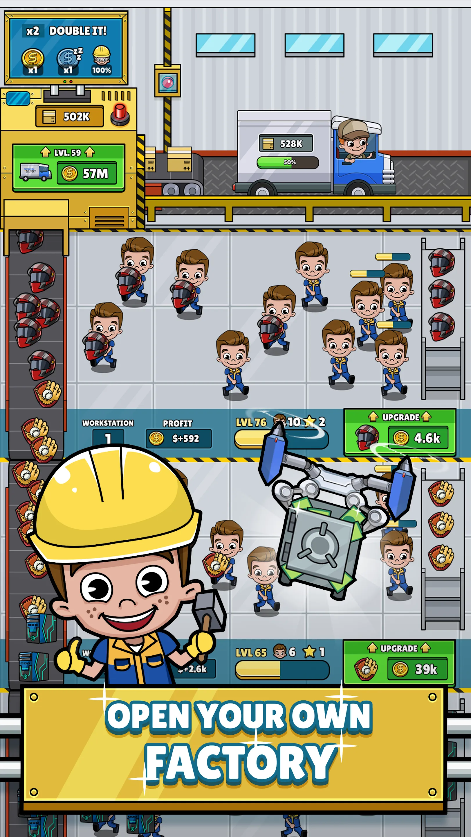 Idle Worker Manager - Incremen | Indus Appstore | Screenshot