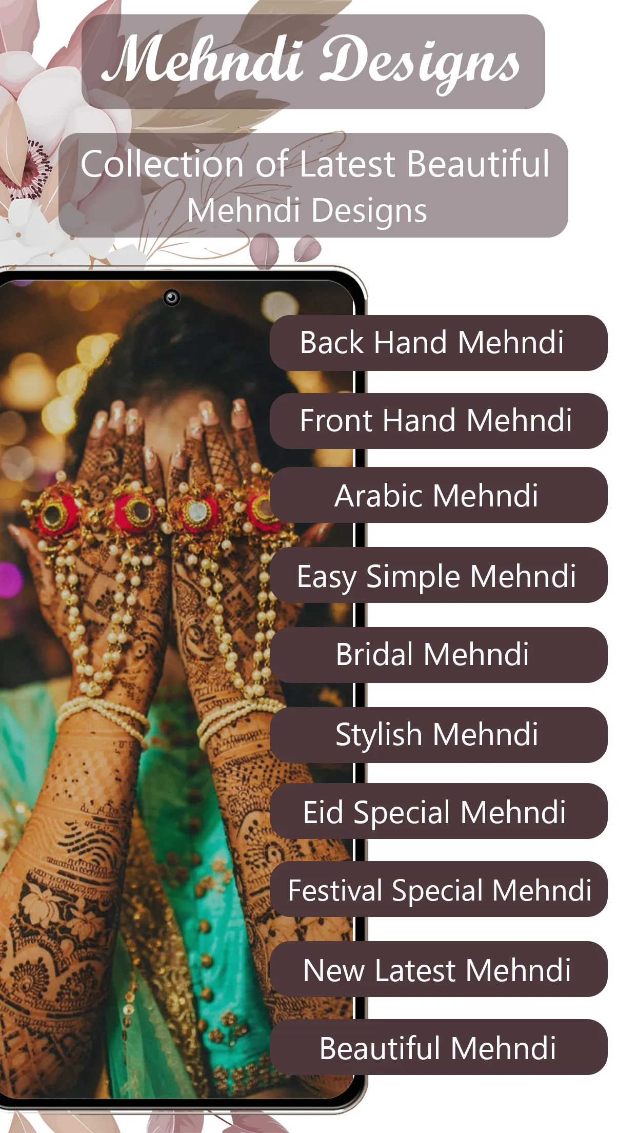 Mehndi Design 2024 | Indus Appstore | Screenshot