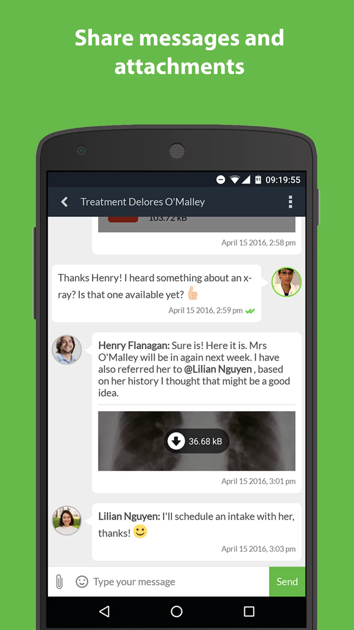 Alterdesk messenger | Indus Appstore | Screenshot