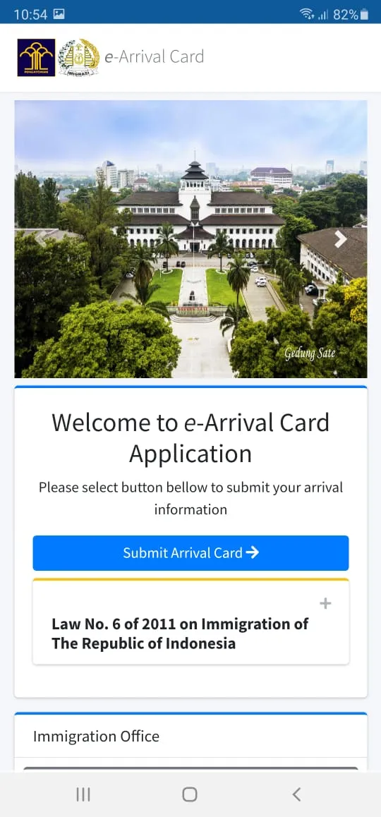 IDN e-Arrival Card Jabar | Indus Appstore | Screenshot