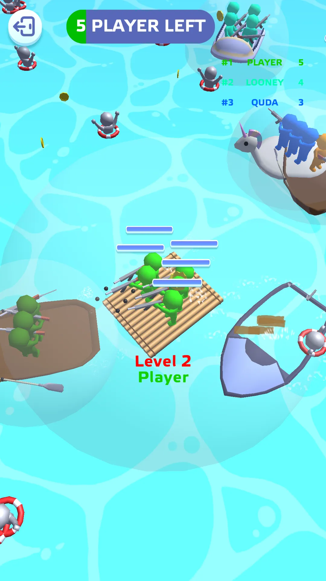 Raft Sea Wars io | Indus Appstore | Screenshot