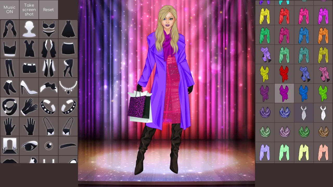 Fashionista Girl Dress up Game | Indus Appstore | Screenshot