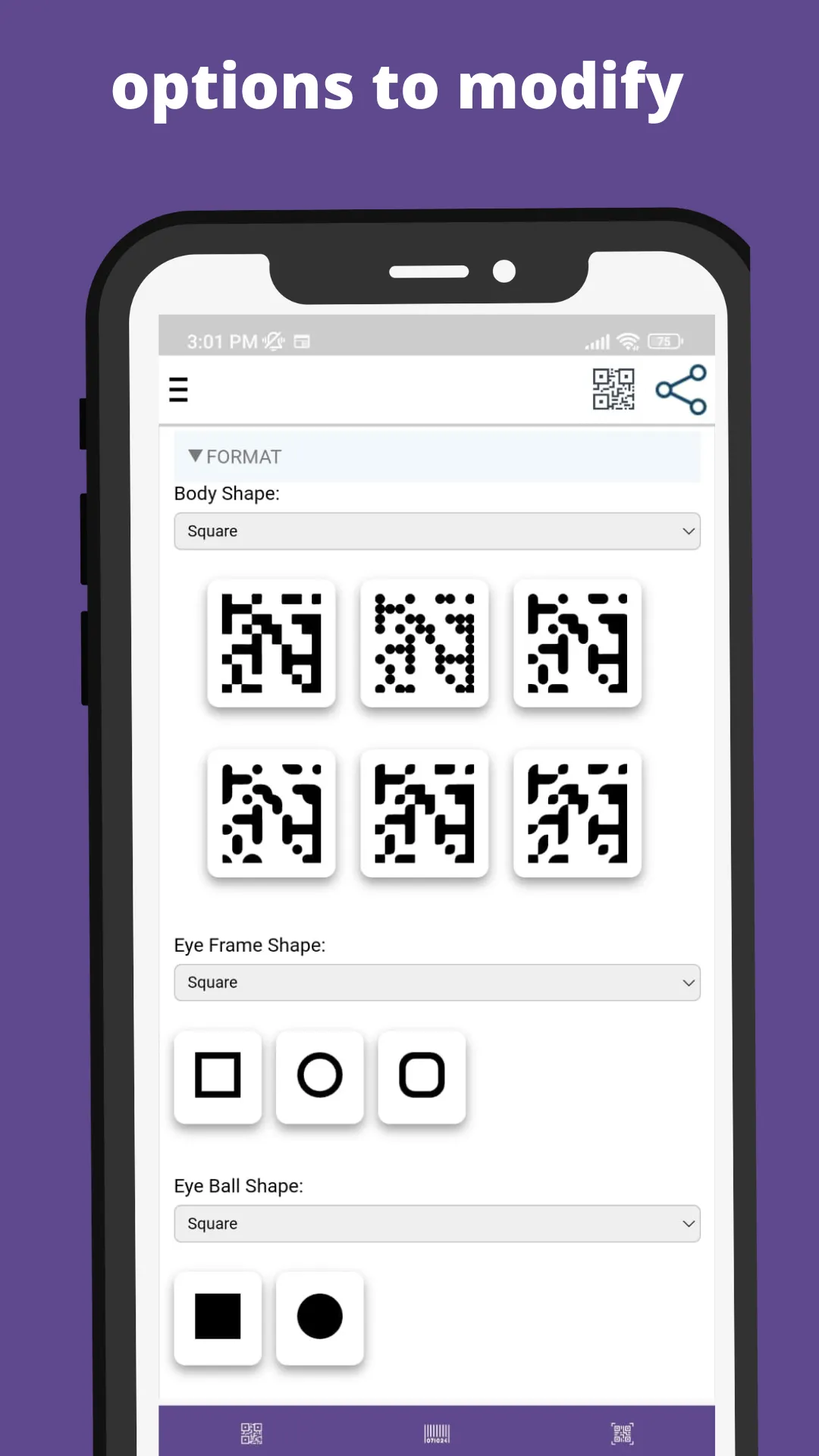 QR and Barcode generator | Indus Appstore | Screenshot