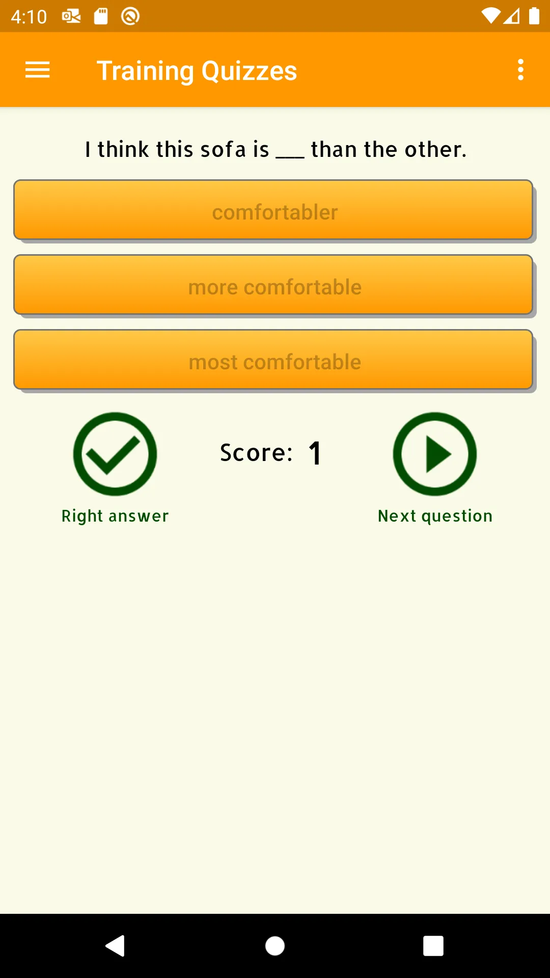 Training Quizzes | Indus Appstore | Screenshot