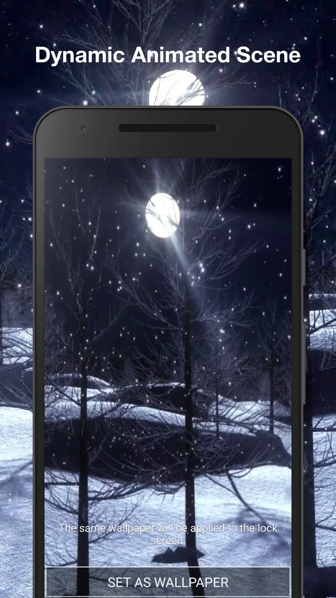 Snowfall Live Wallpaper | Indus Appstore | Screenshot