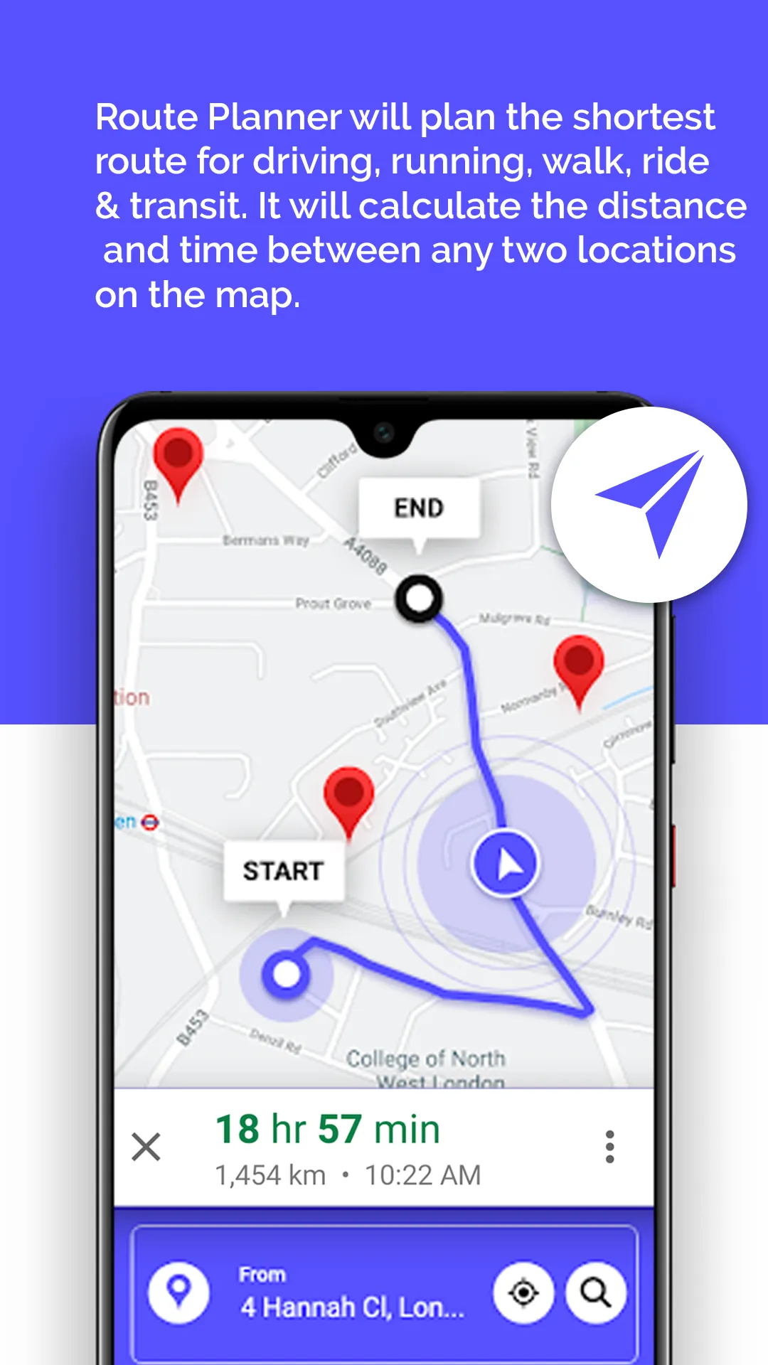 Voice Navigation GPS Maps Rout | Indus Appstore | Screenshot