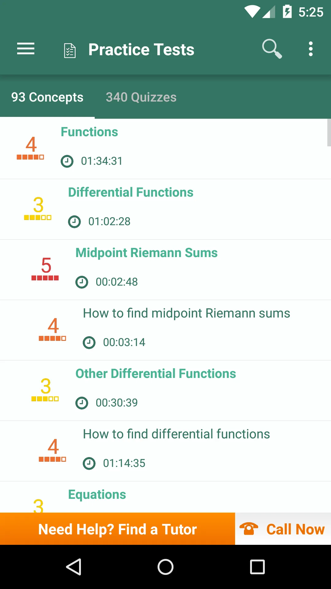 Calculus 1: Practice & Prep | Indus Appstore | Screenshot