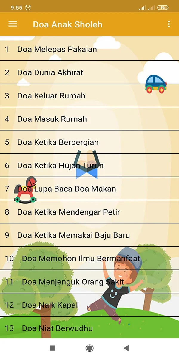 Doa Anak Muslim Sehari-hari | Indus Appstore | Screenshot