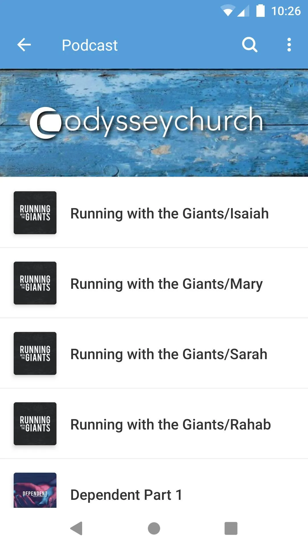 Odyssey Church | Indus Appstore | Screenshot