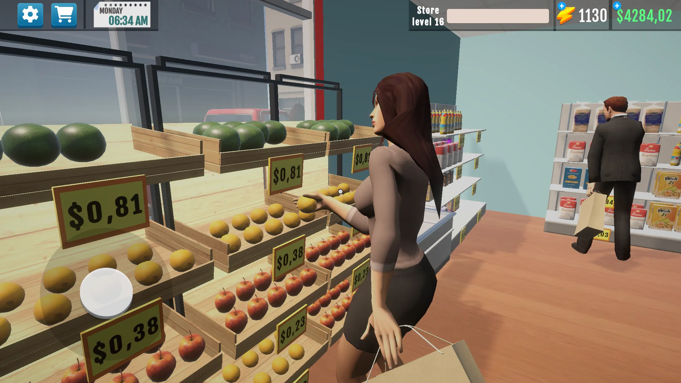 Supermarket Manager Simulator | Indus Appstore | Screenshot