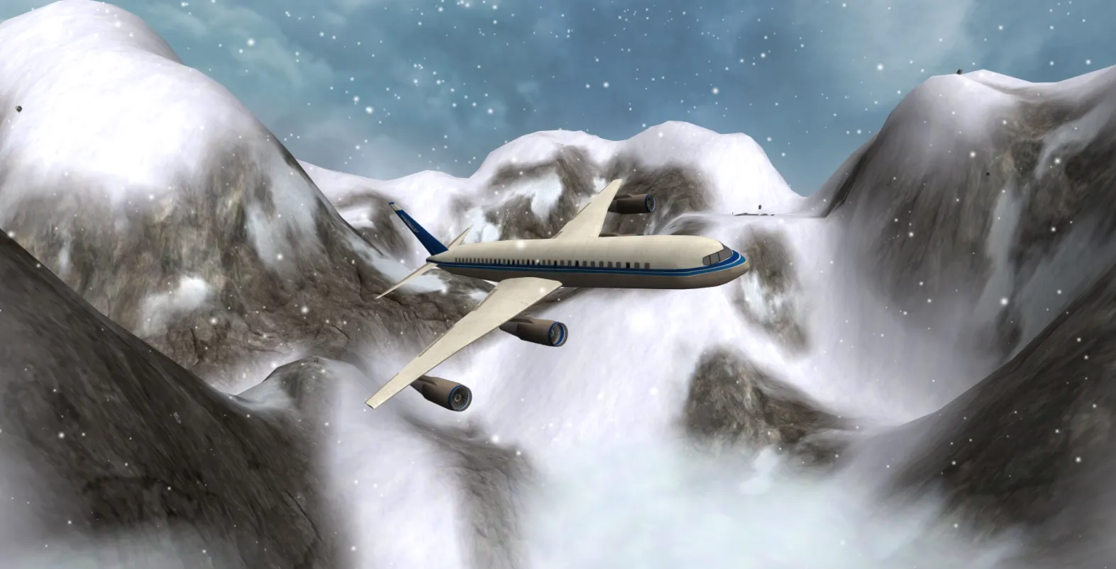 Flight Simulator Snow Plane 3D | Indus Appstore | Screenshot