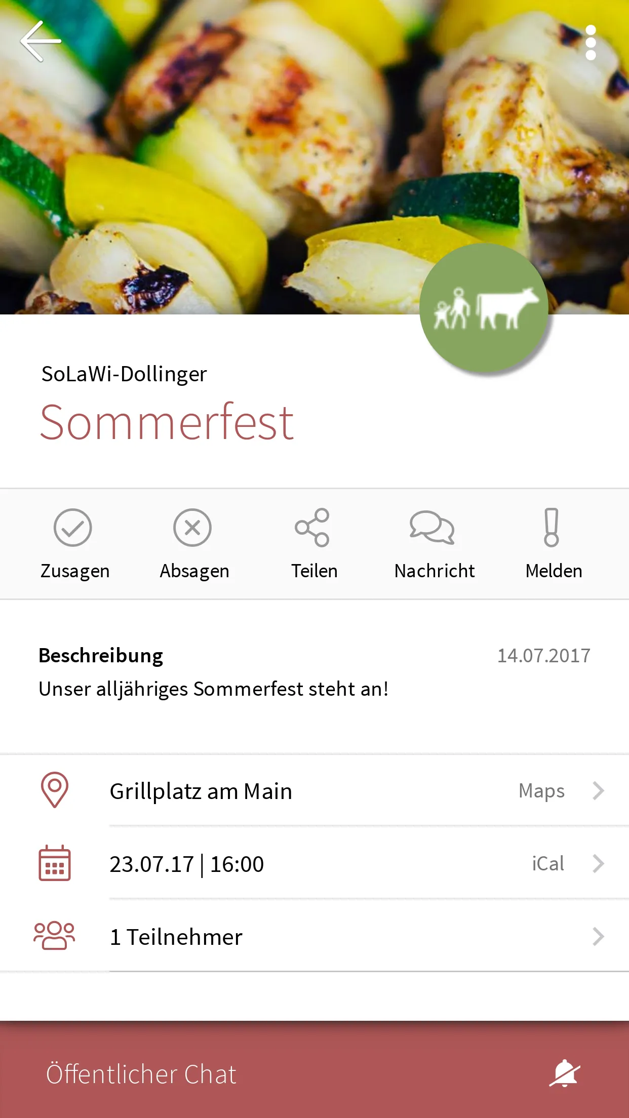 SoLaWi-Dollinger | Indus Appstore | Screenshot