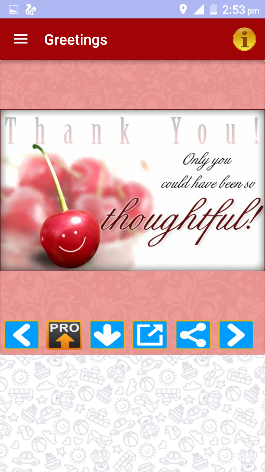 Thank You Greeting Card Images | Indus Appstore | Screenshot