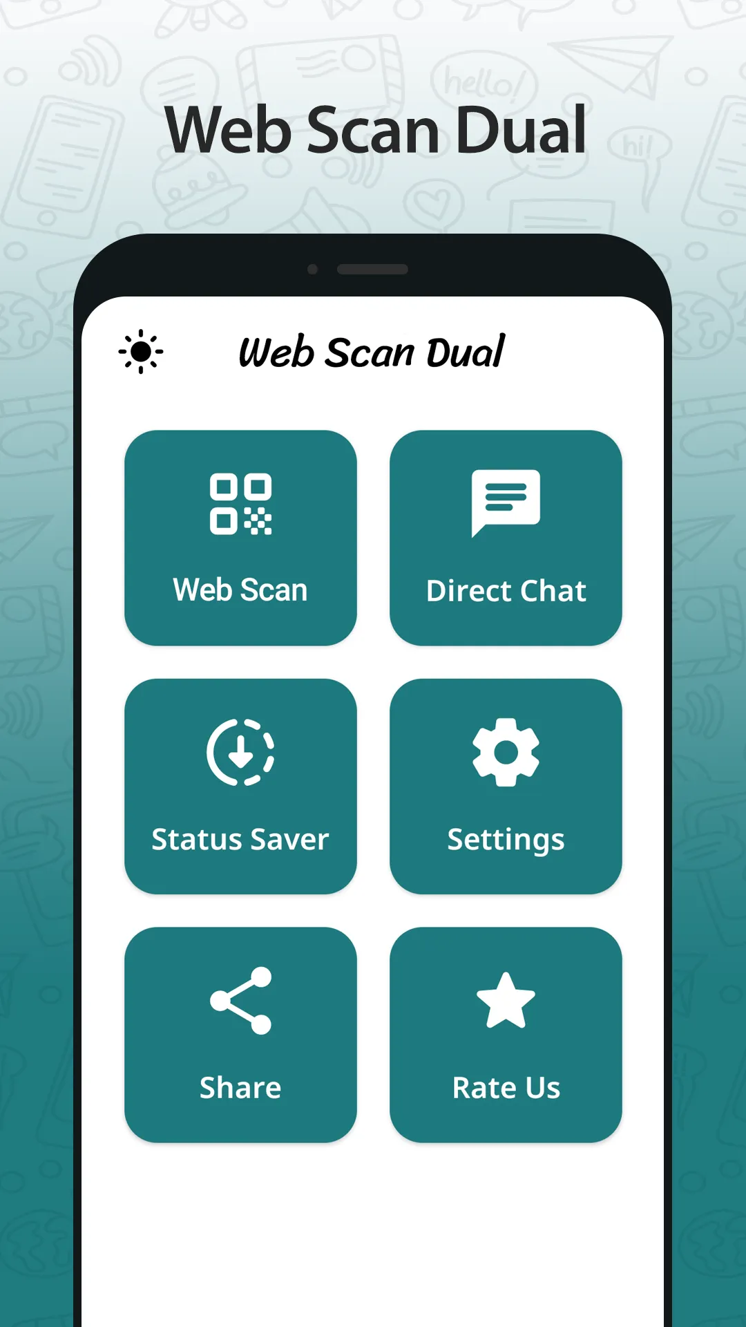 Web scan - dual account | Indus Appstore | Screenshot