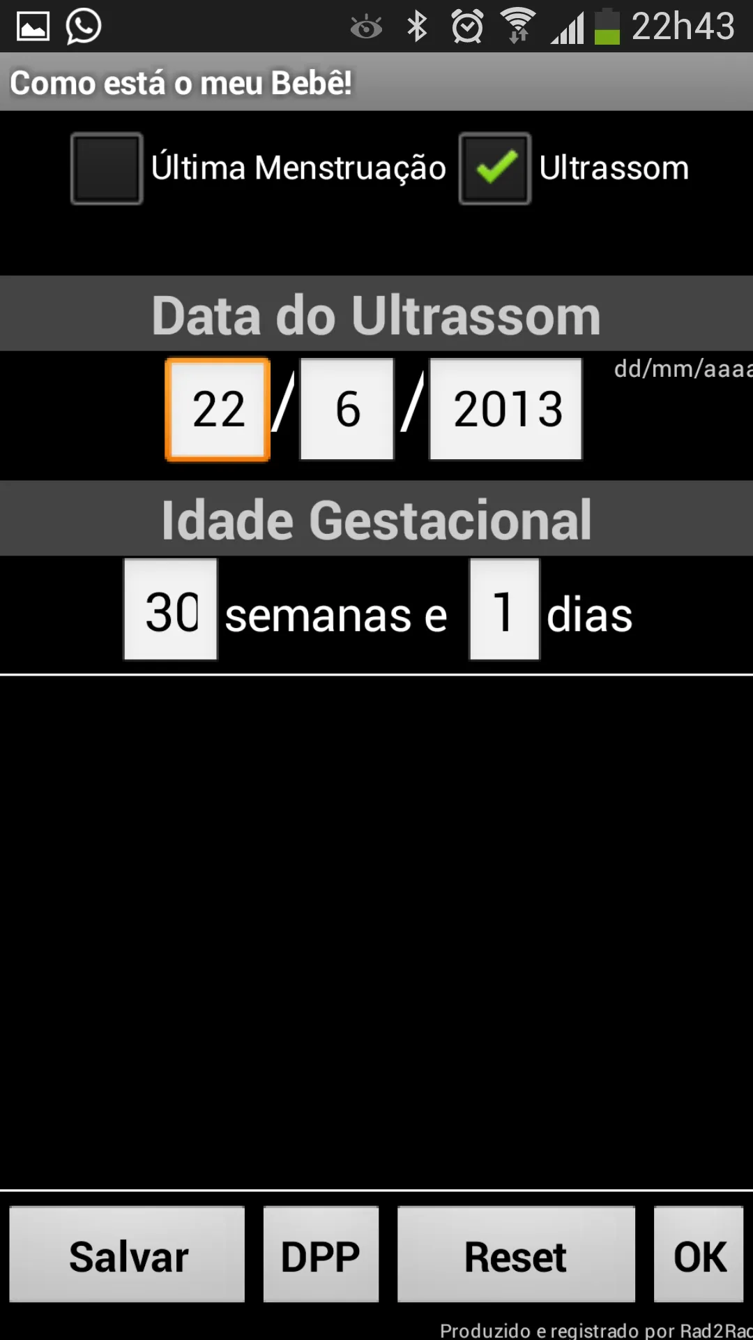 Gravidez ao Vivo LITE | Indus Appstore | Screenshot