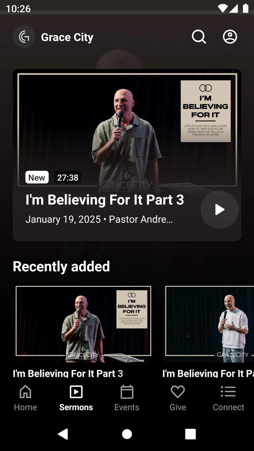 Grace City Church Lakeland | Indus Appstore | Screenshot