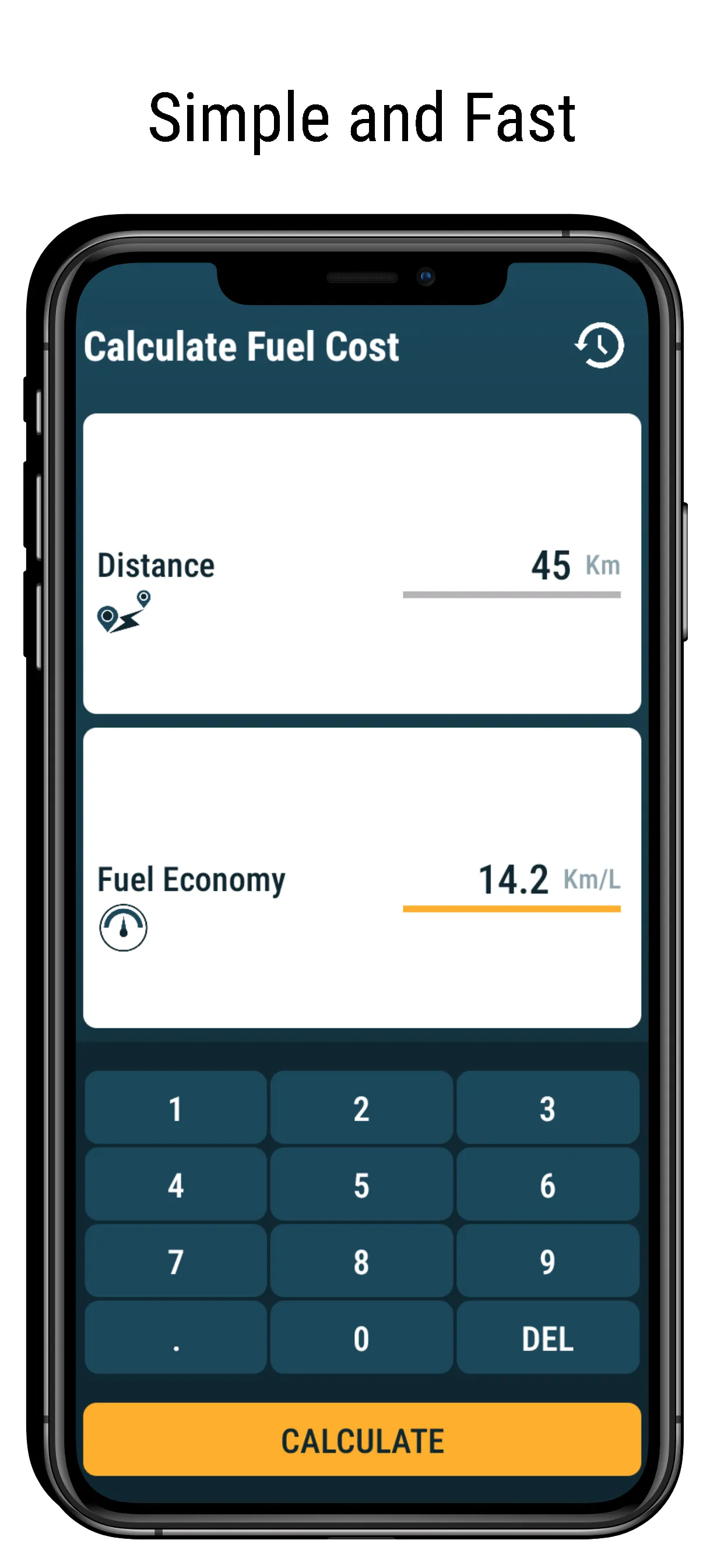 Fuel Mileage-Diesel Calculator | Indus Appstore | Screenshot