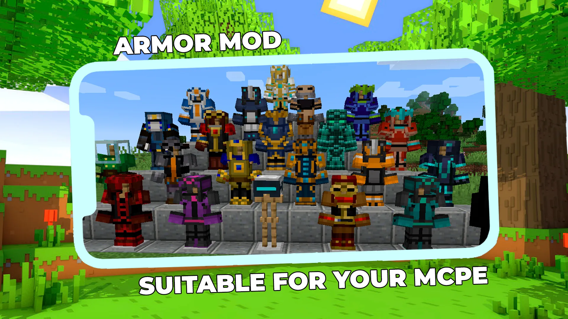 Armor Mod for Minecraft PE | Indus Appstore | Screenshot