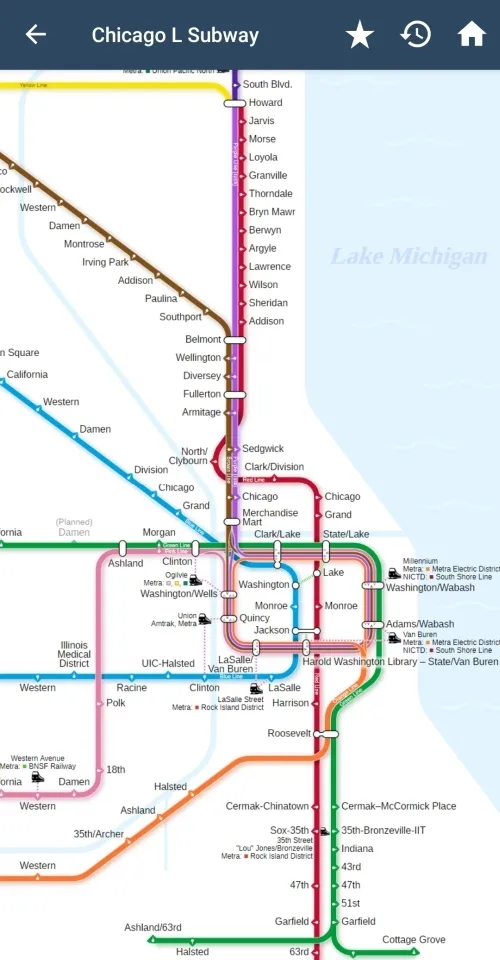 US Chicago Metro 美国芝加哥地铁 | Indus Appstore | Screenshot