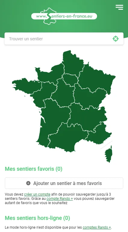 Sentiers en France, circuits d | Indus Appstore | Screenshot